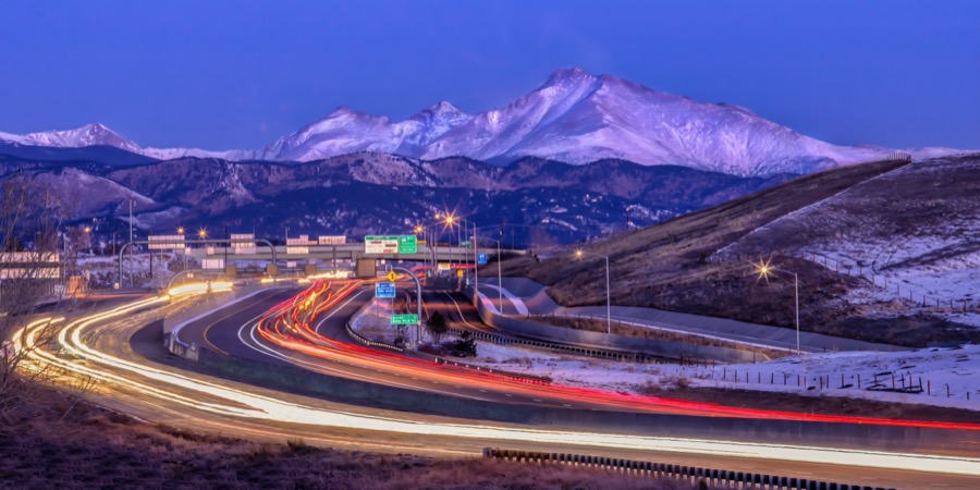Boulder Turnpike Light Trails by Tom Heywood Photography