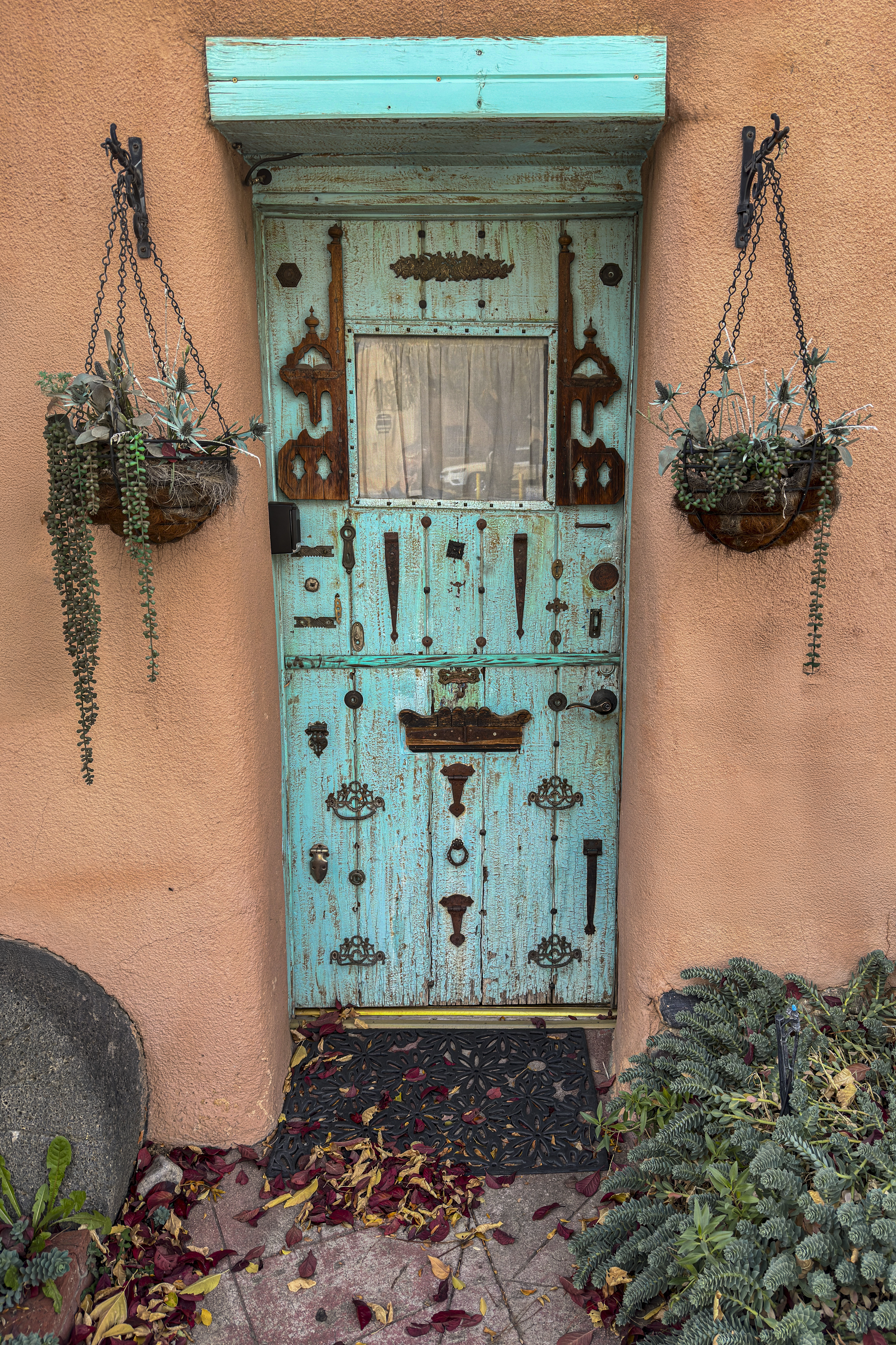 Turquoise Door by Tom Heywood Photography