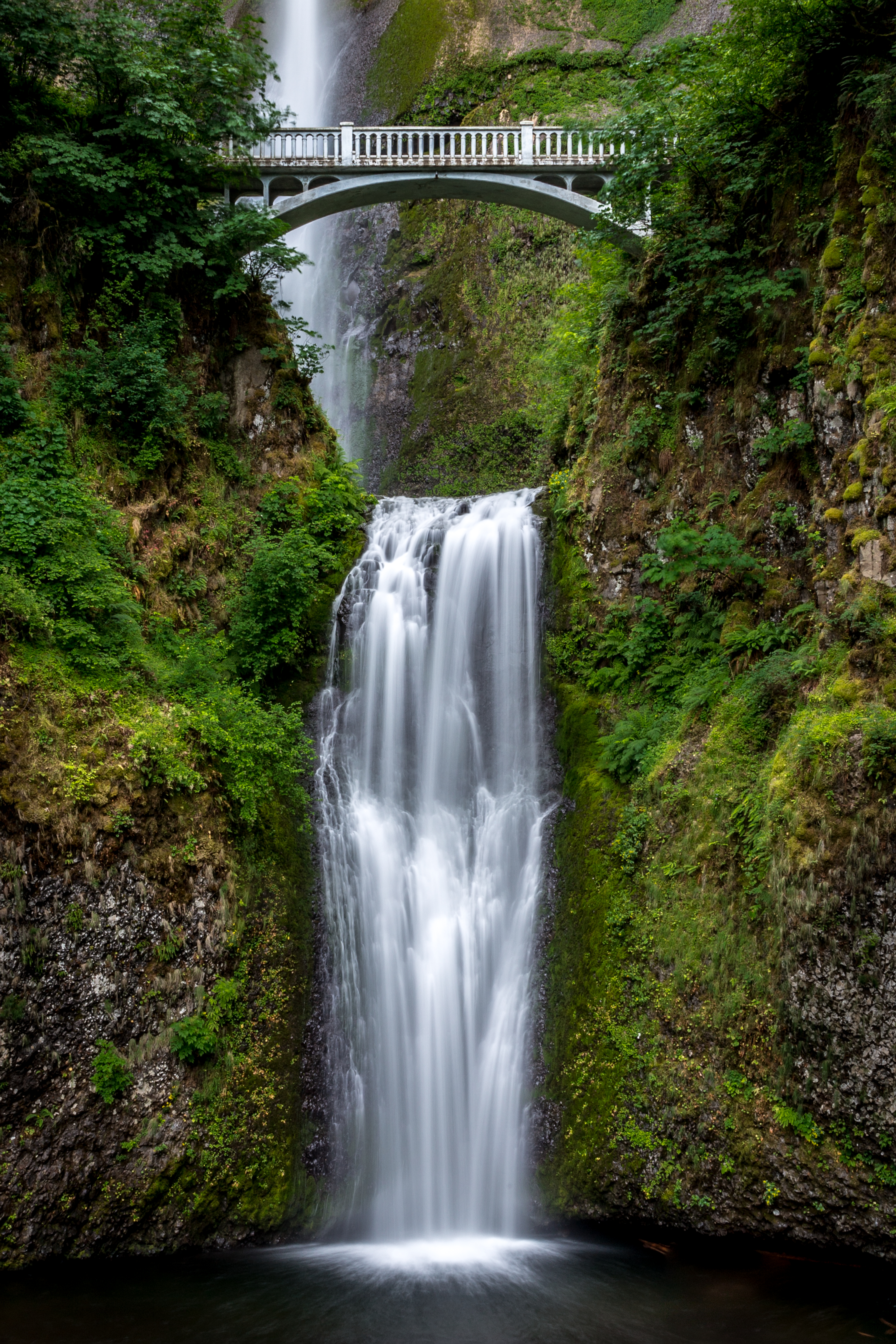 Lower Multnomah Falls by Tom Heywood Photography