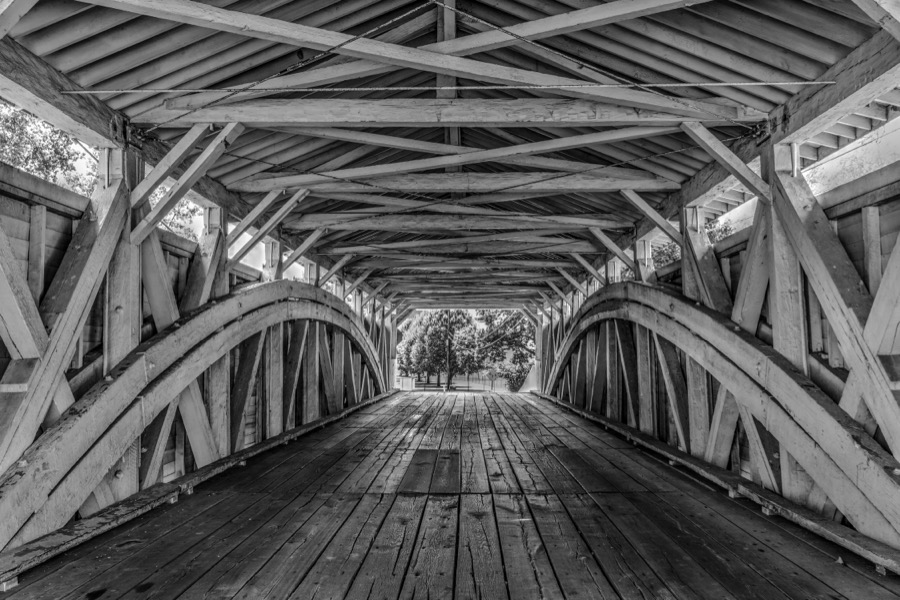 Pennsylvania Covered Bridge by Tom Heywood Photography