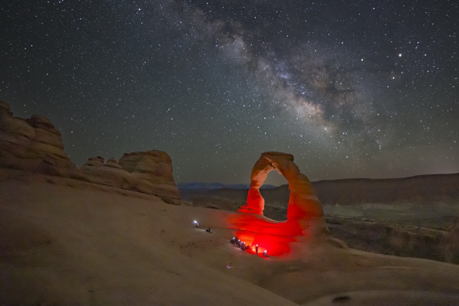 Delicate Arch on Fire by Tom Heywood Photography