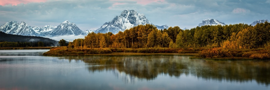 Oxbow Bend Autumn by Tom Heywood Photography