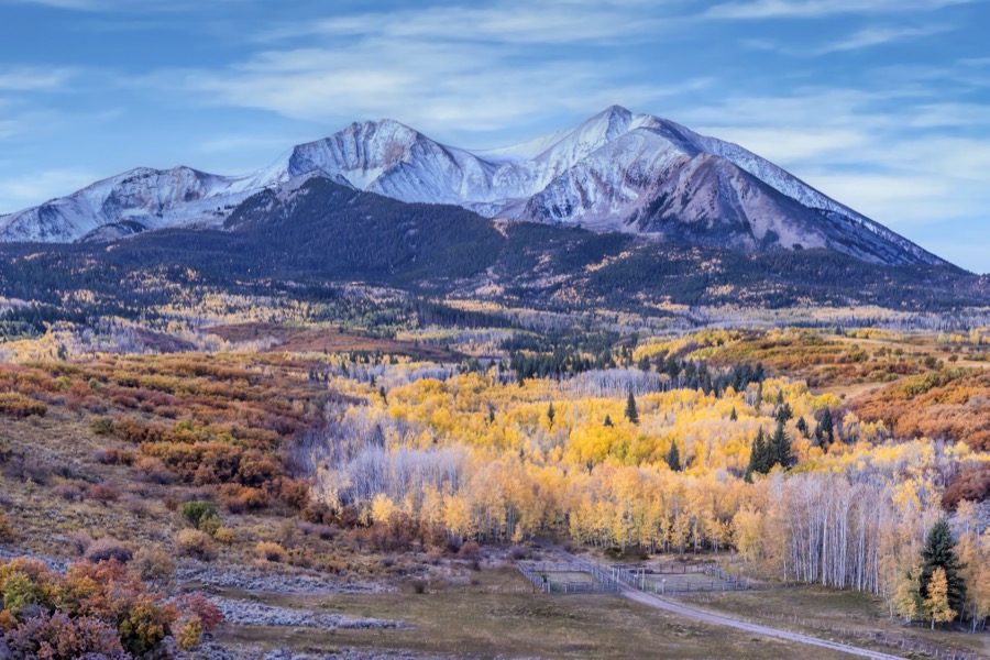 Mt Sopris Spring Creek - Fine Art Landscape Photography by Tom Heywood
