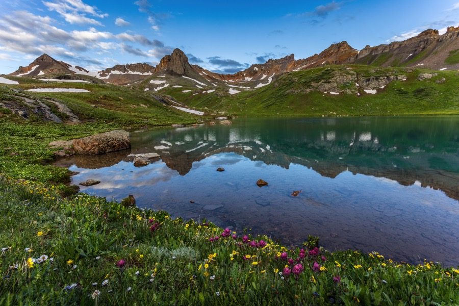 Ice Lake Reflection by Tom Heywood Photography