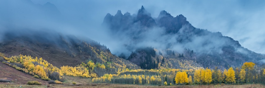 Mount Seivers Autumn by Tom Heywood Photography