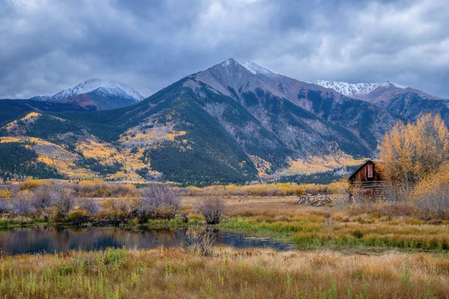 Twin Lakes Stormy by Tom Heywood Photography