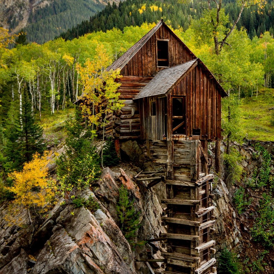 Crystal Mill on the Rock by Tom Heywood Photography