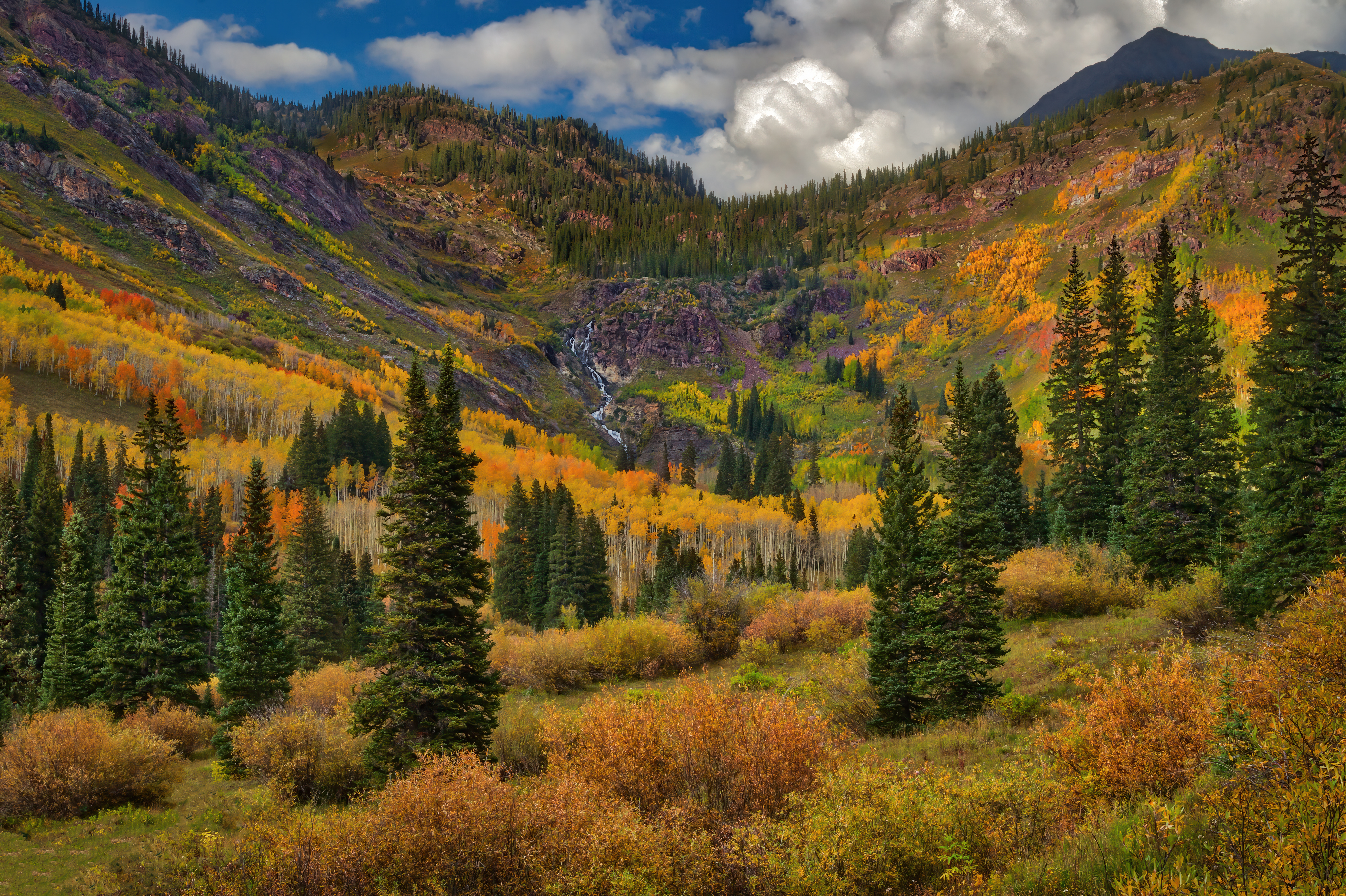 Lead King Basin Valley by Tom Heywood Photography