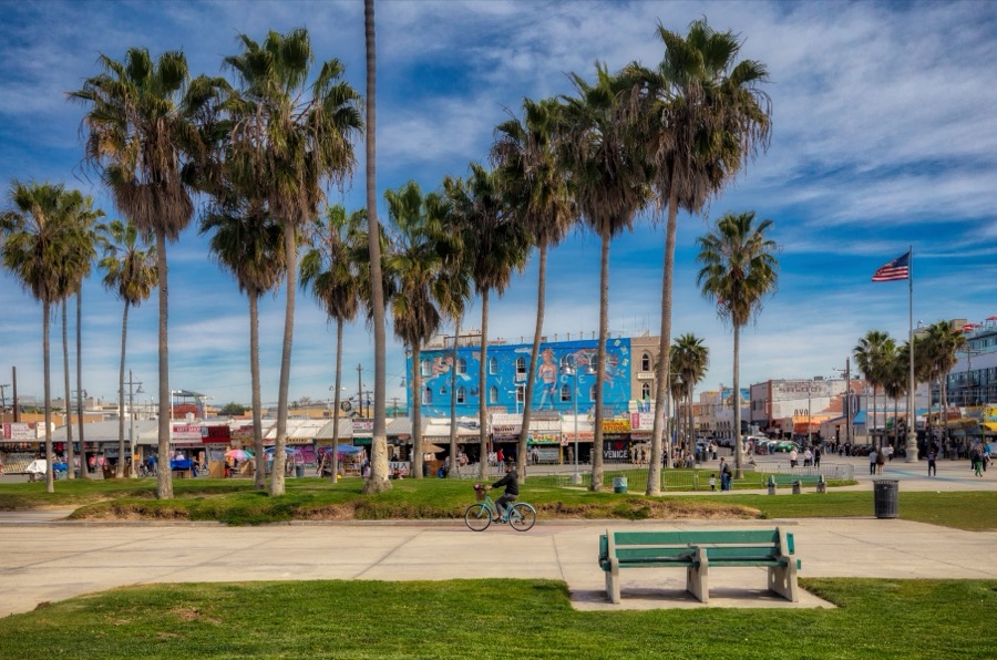 Venice Boardwalk by Tom Heywood Photography