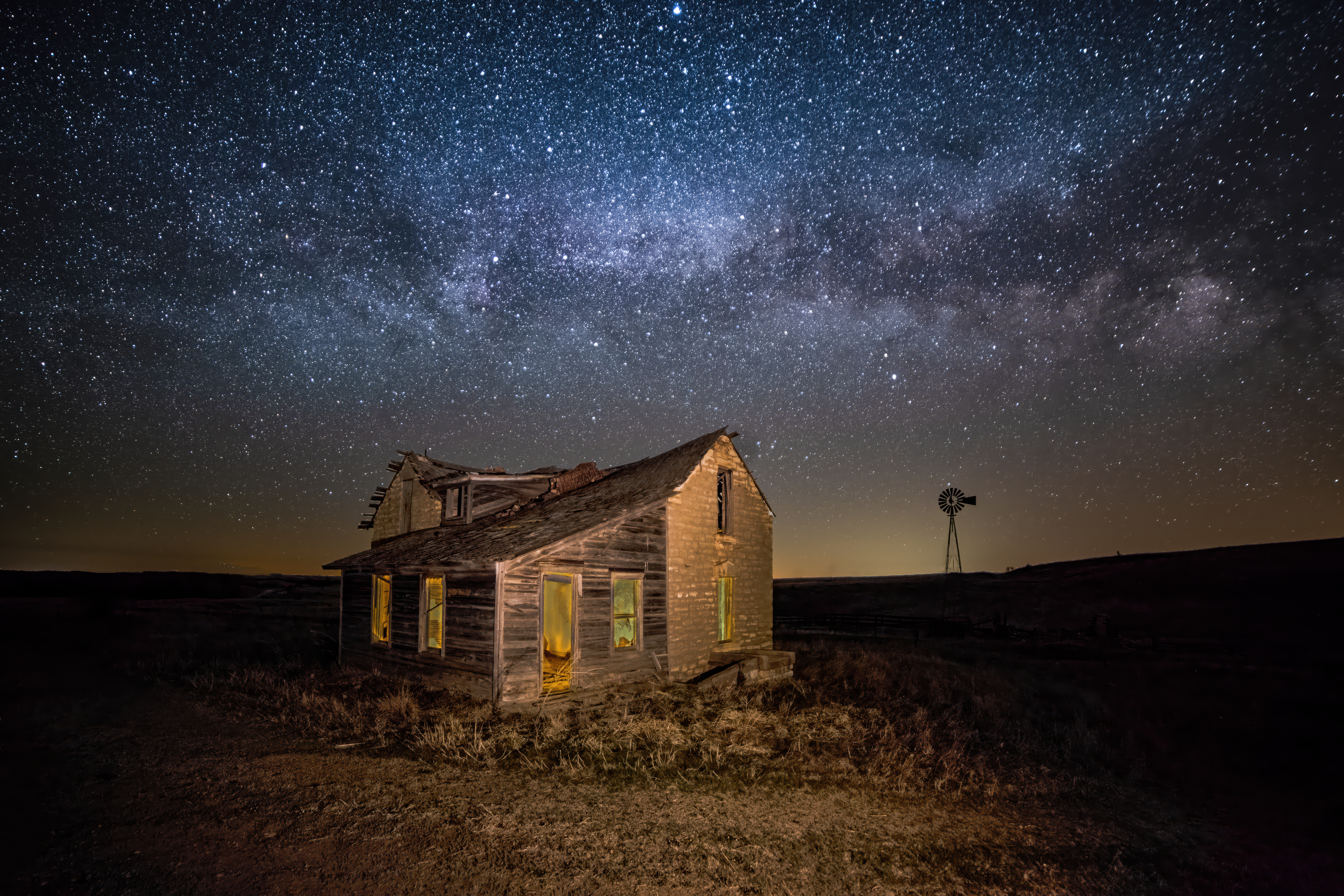 Homestead Milky Way by Tom Heywood Photography