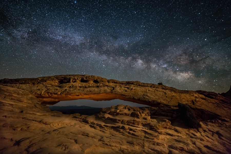 Mesa Arch Milky Way by Tom Heywood Photography