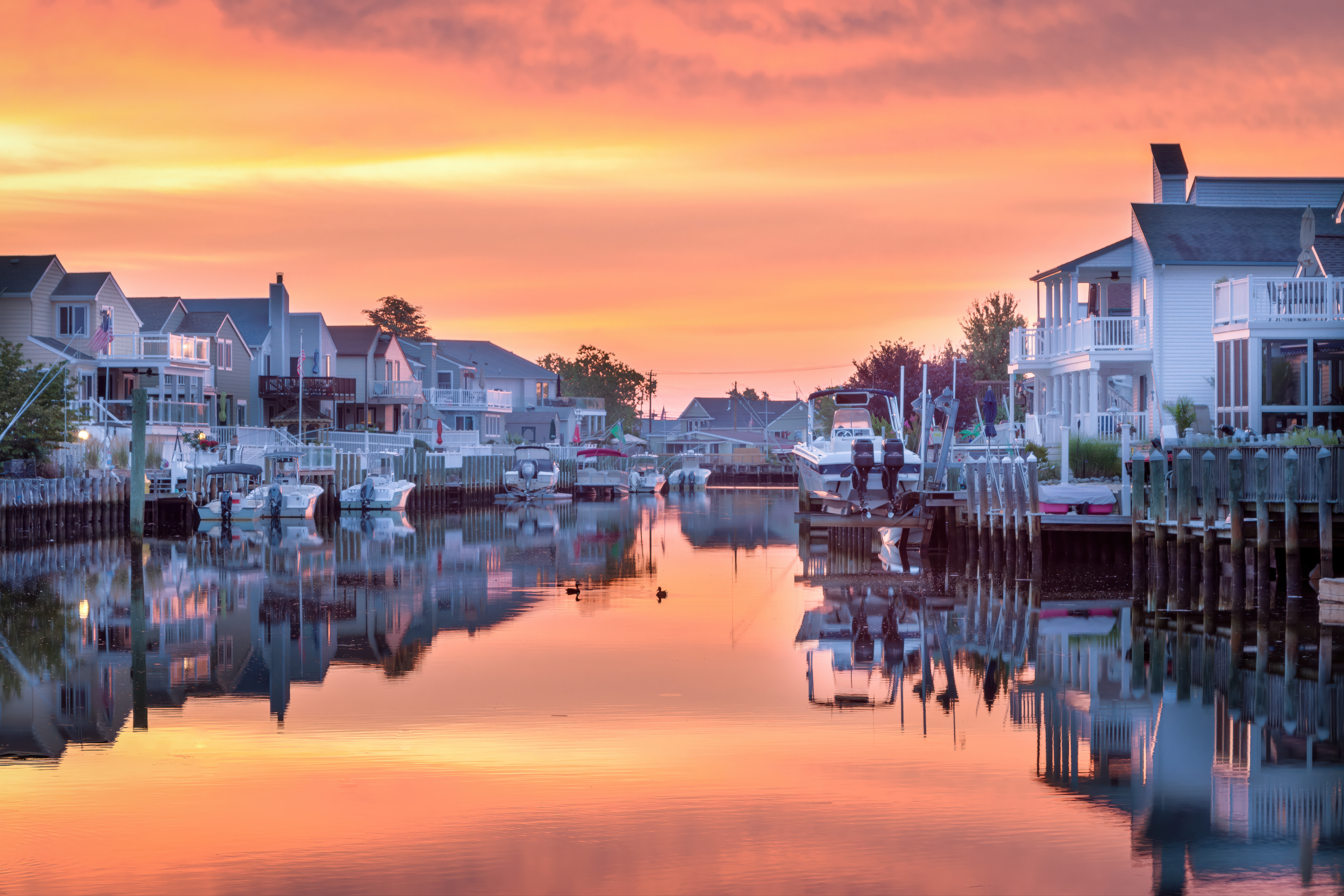 Sunrise Slip by Tom Heywood Photography
